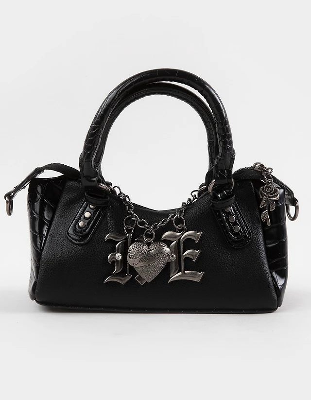 ED HARDY Satchel Bag - BLACK