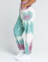 RSQ Tie Dye Oversized Jogger Sweatpants