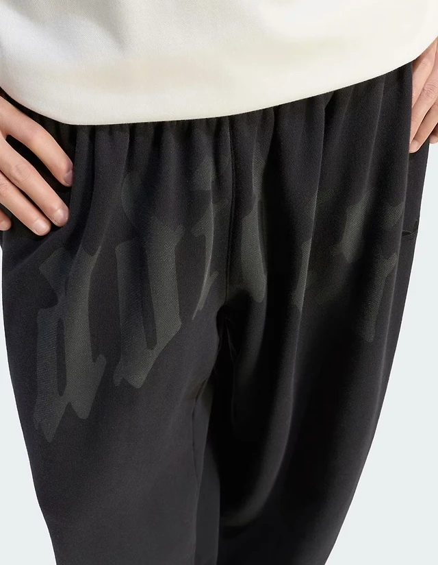 ADIDAS Originals Mens Wide Leg Sweatpants - BLACK