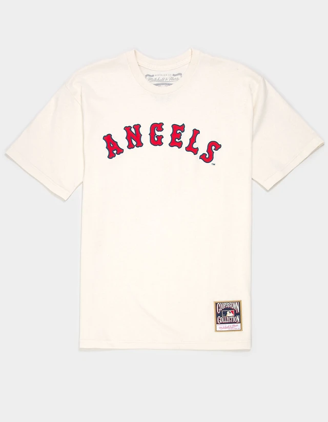 MITCHELL & NESS Angels Mens Tee - CREAM