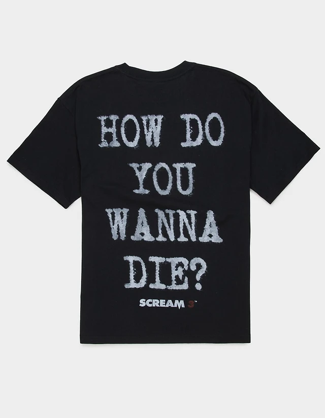 SCREAM 3 Mens Tee - BLACK