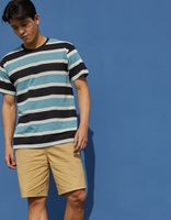 RSQ Mid Length Khaki Chino Shorts