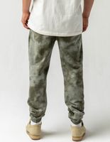 RSQ Tie Dye Olive Jogger Sweatpants