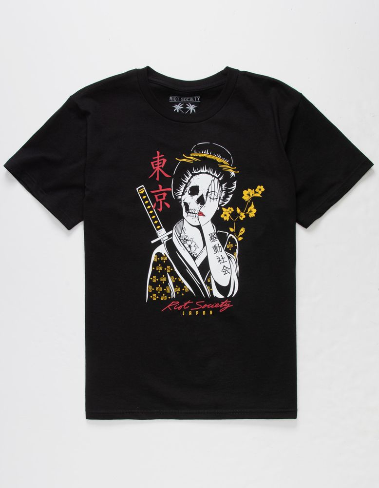 RIOT SOCIETY Geisha Shame Boys T-Shirt