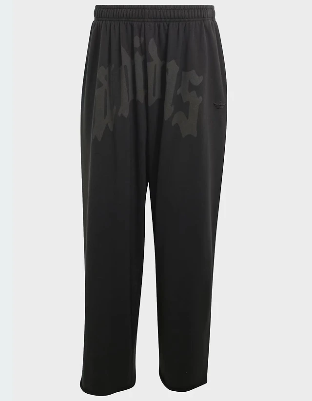 ADIDAS Originals Mens Wide Leg Sweatpants - BLACK