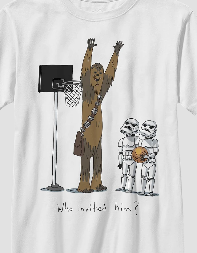 STAR WARS Chewie Basketball Boys Tee