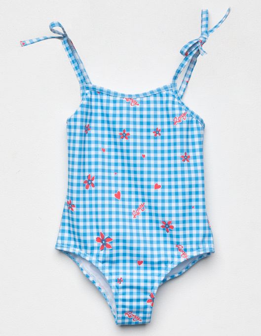 ROXY Vichy Paradise Little Girls One Piece Swimsuit (4-7)