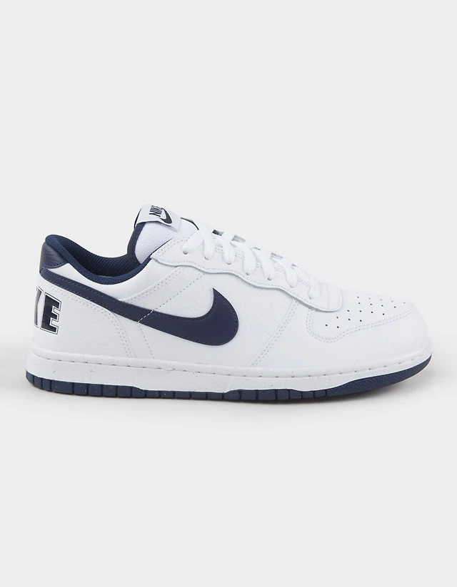 NIKE Big Nike Low Mens Shoes - WHT/NVY