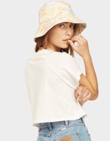 BILLABONG x Wrangler Take It Back Off White Crop Tee