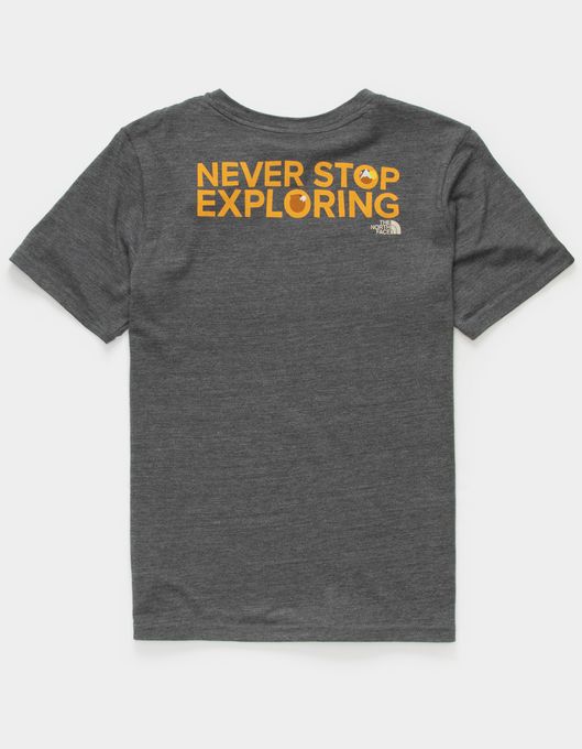 THE NORTH FACE Never Stop Exploring Boys Pocket T-Shirt