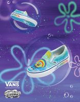 VANS x SpongeBob SquarePants Kids Slip-on Shoes