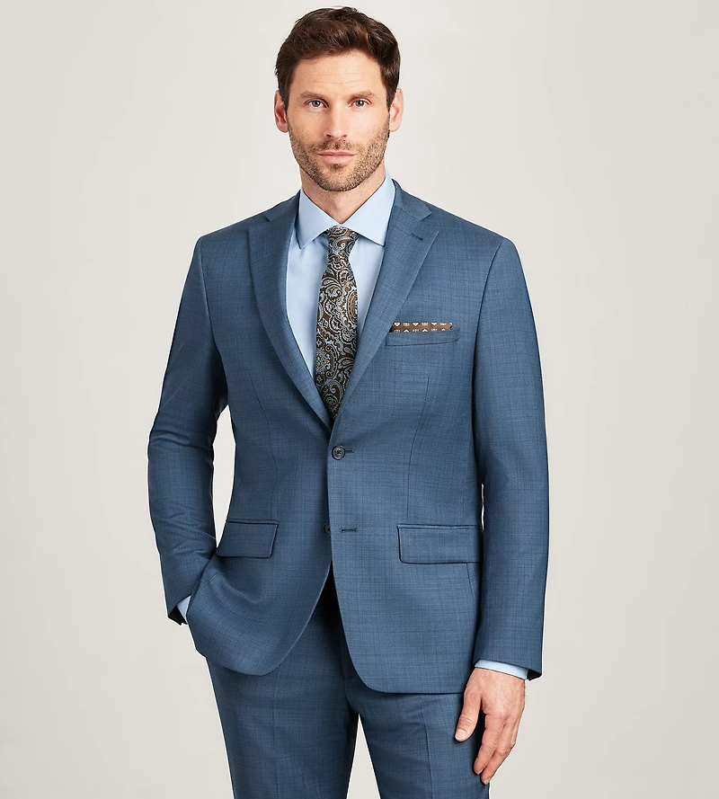 Modern Fit Wool Suit