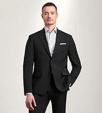 Slim Fit Black Neat Suit Jacket