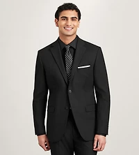 Modern Fit 360° Stretch Black Suit Separate Jacket
