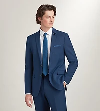 Slim Fit Solid Suit