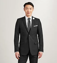 Modern Fit Solid Suit Jacket
