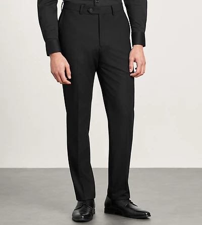 Modern Fit 360° Stretch Black Suit Separate Pants