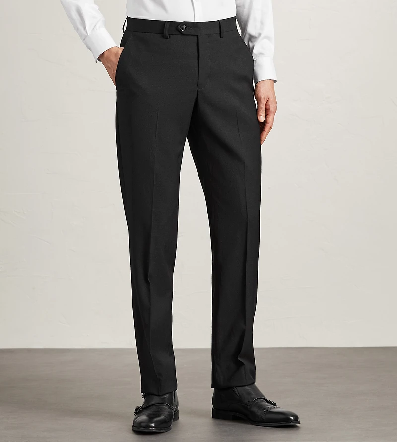 Modern Fit Solid Suit Pants
