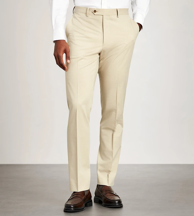 Modern Fit 360° Stretch Tan Suit Separate Pants