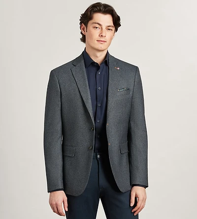 Modern Fit Woven Neat Sport Jacket