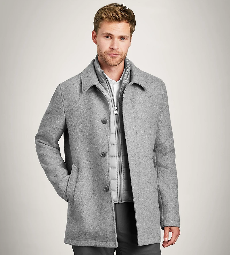 Removable Bib Car Coat