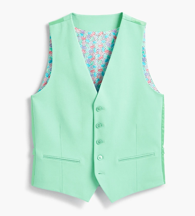 Solid Suit Vest