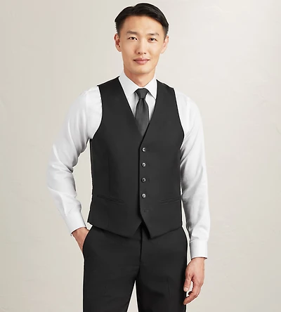 Solid Suit Vest