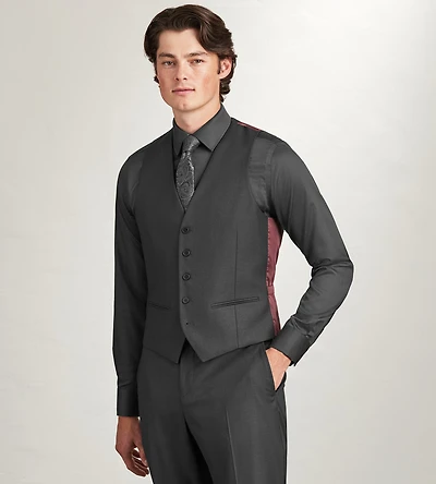Solid Suit Vest