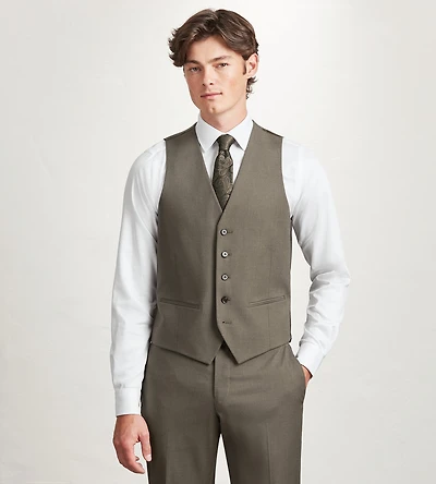 Light Brown Suit Vest