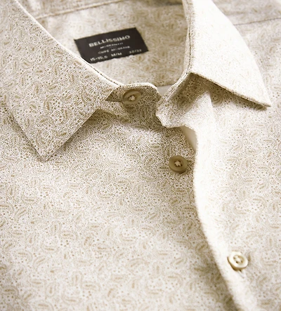 Modern Fit Non- Iron Sateen Dress Shirt