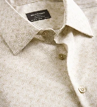 Modern Fit Non- Iron Sateen Dress Shirt