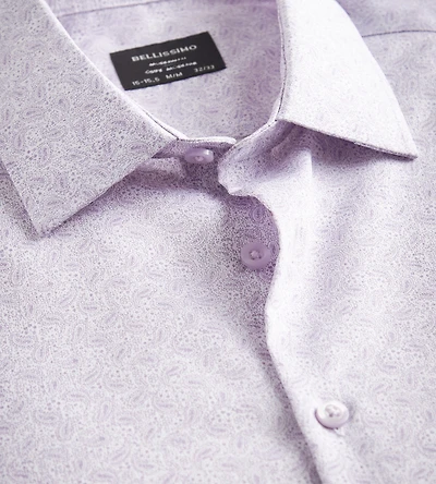 Modern Fit Non-Iron Sateen Dress Shirt
