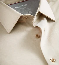 Coupe ajustée, maille extensible à 360°, infroissable, toucher doux