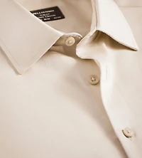 Slim Fit Non-Iron Sateen Dress Shirt