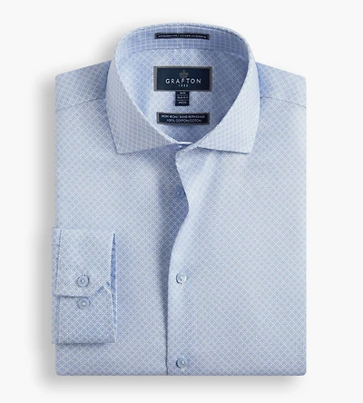 Modern Fit Geo Print Dress Shirt
