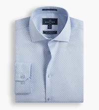Modern Fit Geo Print Dress Shirt
