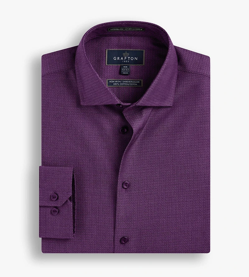 Modern Fit Stretch Dobby