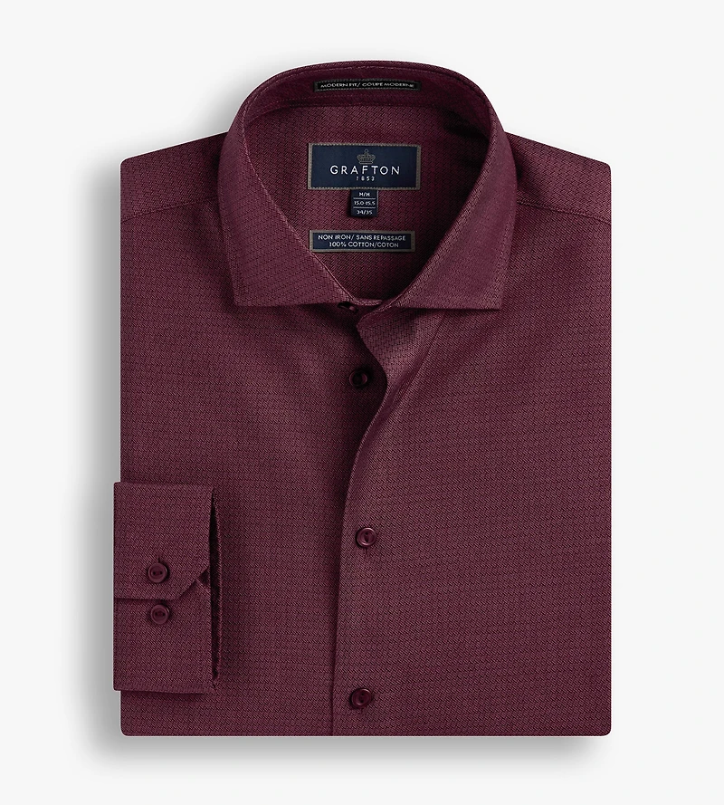 Modern Fit Stretch Dobby