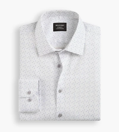 Modern Fit Non-Iron Sateen Dress Shirt