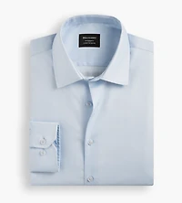 Modern Fit Non- Iron Printed Sateen Dress Shirt