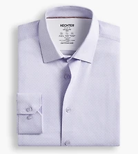 Slim Fit 360° Stretch Knit Non-Iron Soft Touch Jacquard Jersey Dress Shirt