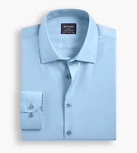 Slim Fit Non-Iron Sateen Dress Shirt