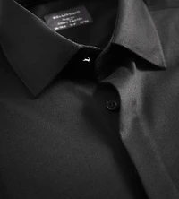 Chemise de smoking en satin sans repassage