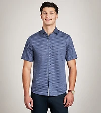 Short Sleeve Printed Casual Shirt