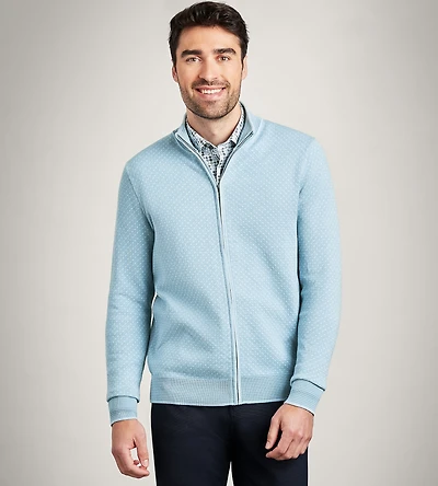 Long Sleeve Full Zip Sweater
