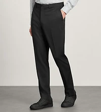 Modern Fit Knit Micro Check Print Dress Pant