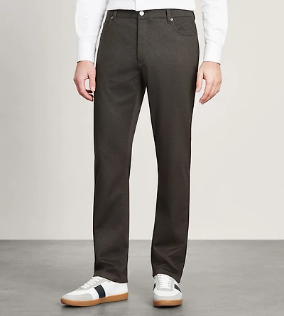 Modern Fit Five-Pocket 360° Stretch Knit Casual Pants