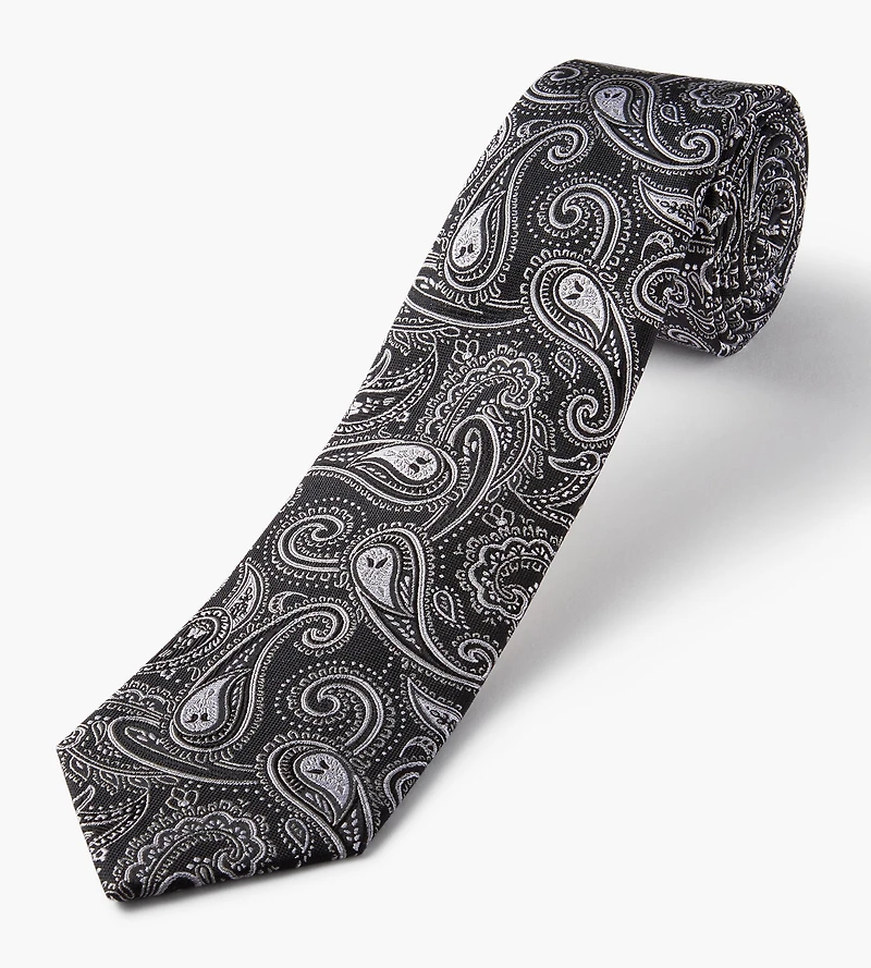 Mid Paisley Tie