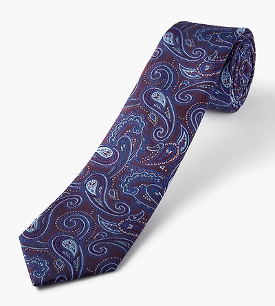 Mid Paisley Tie