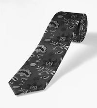 Mid Floral Tie